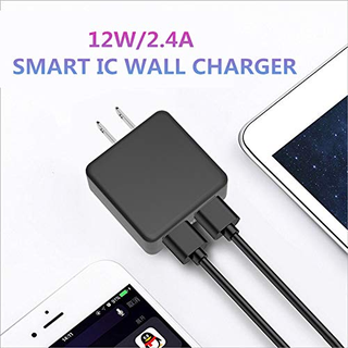 Illustration for article titled (Up To 45% Off) Phone Charger,Sngg Rapid Dual USB Port Wall Charger + Extra 2Pack iPhone Charging Cable at only $7.53 with free shipping